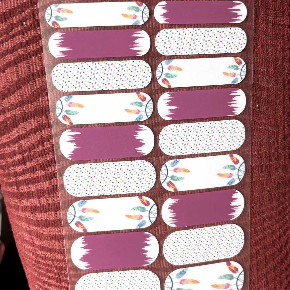 Jamberry On the Fringe Nail Wraps Dream Catcher